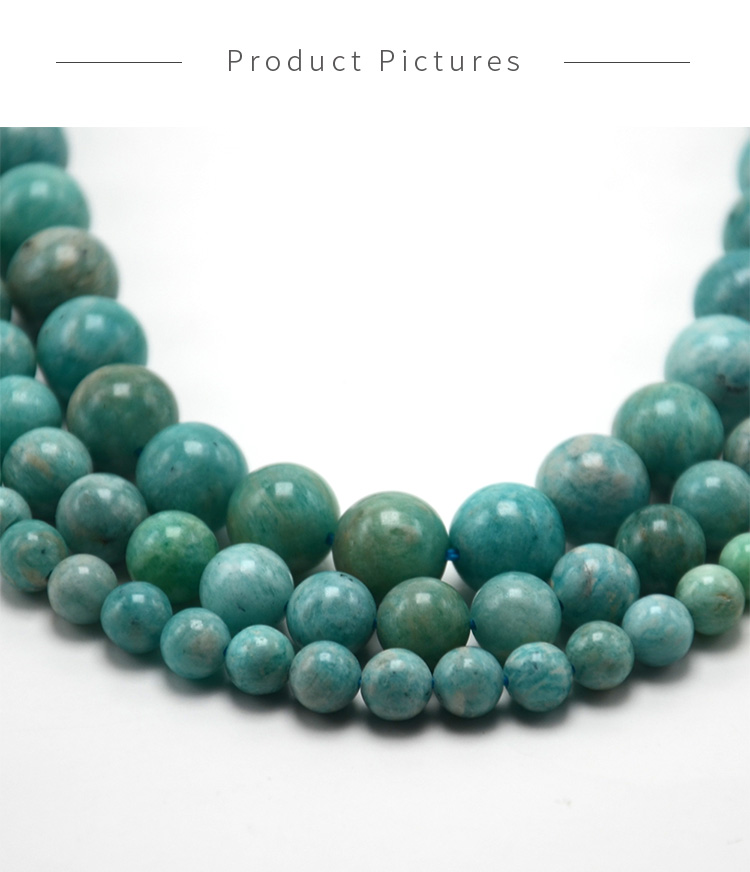 Grade A Amazonite Round Beads