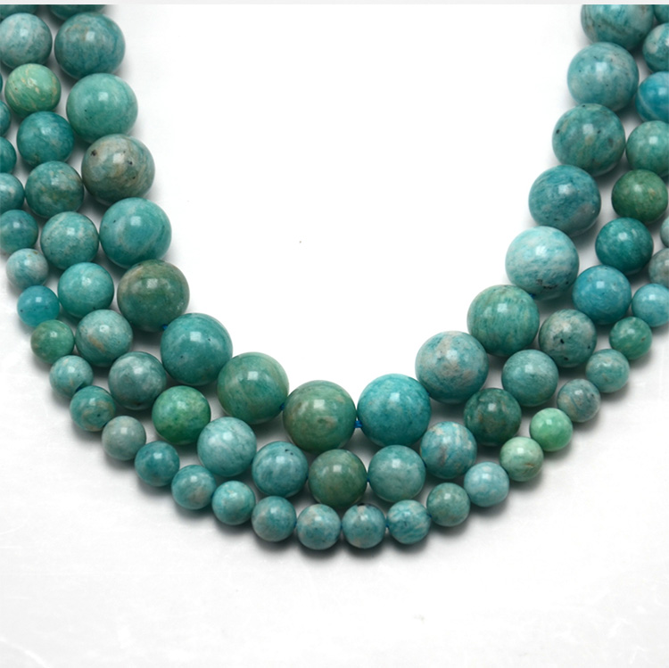 Grade A Amazonite Round Beads