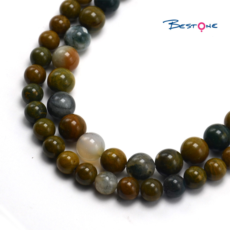 Ocean Jasper Round Beads