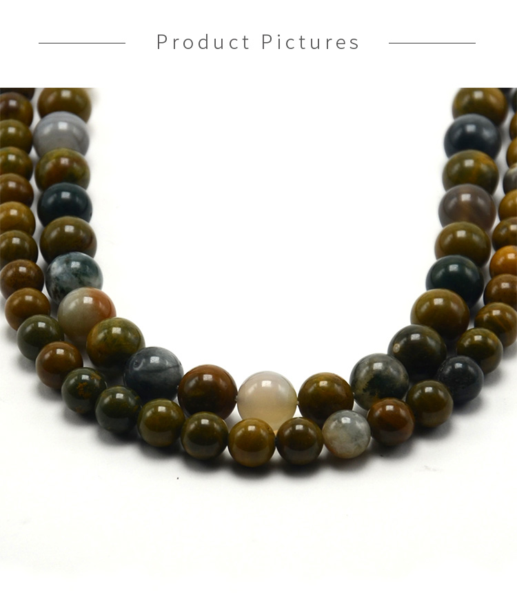 Ocean Jasper Round Beads