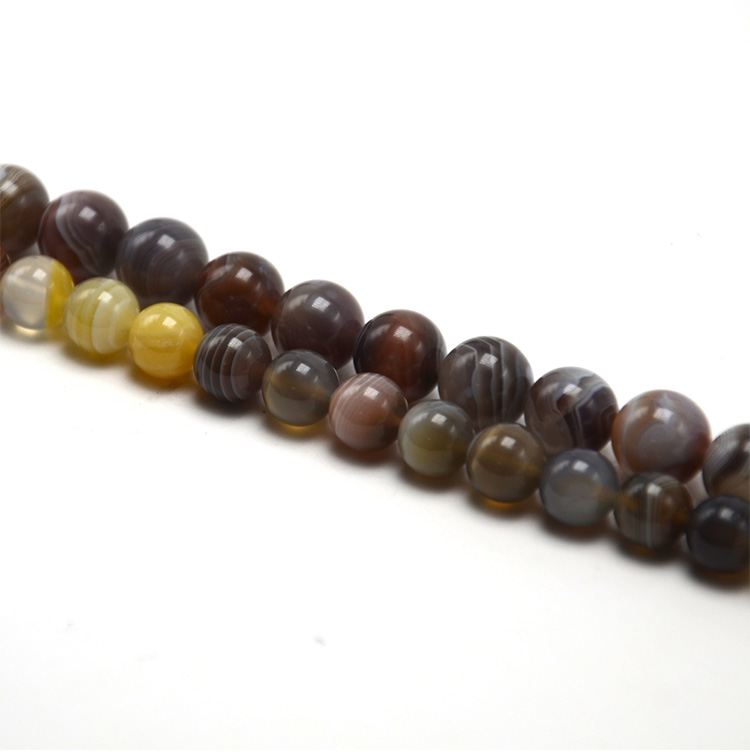 Botswana Agate Round Beads