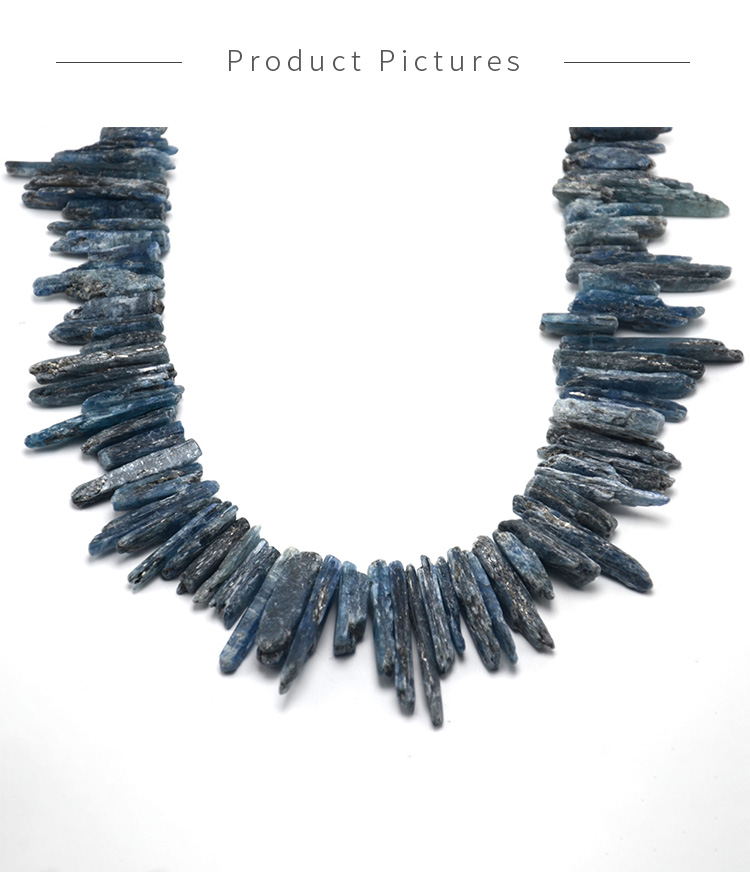 Kyanite Tooth Beads