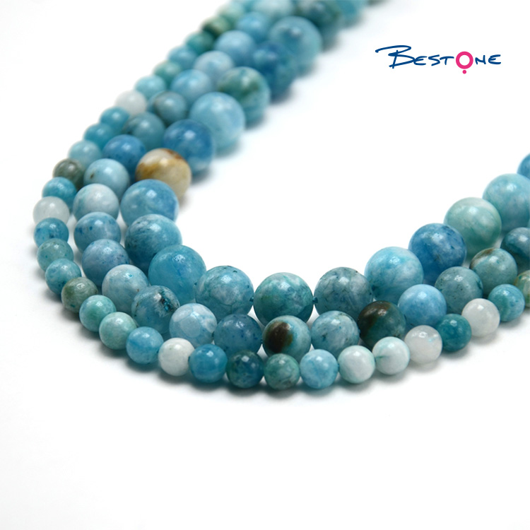 Hemimorphite Round Beads