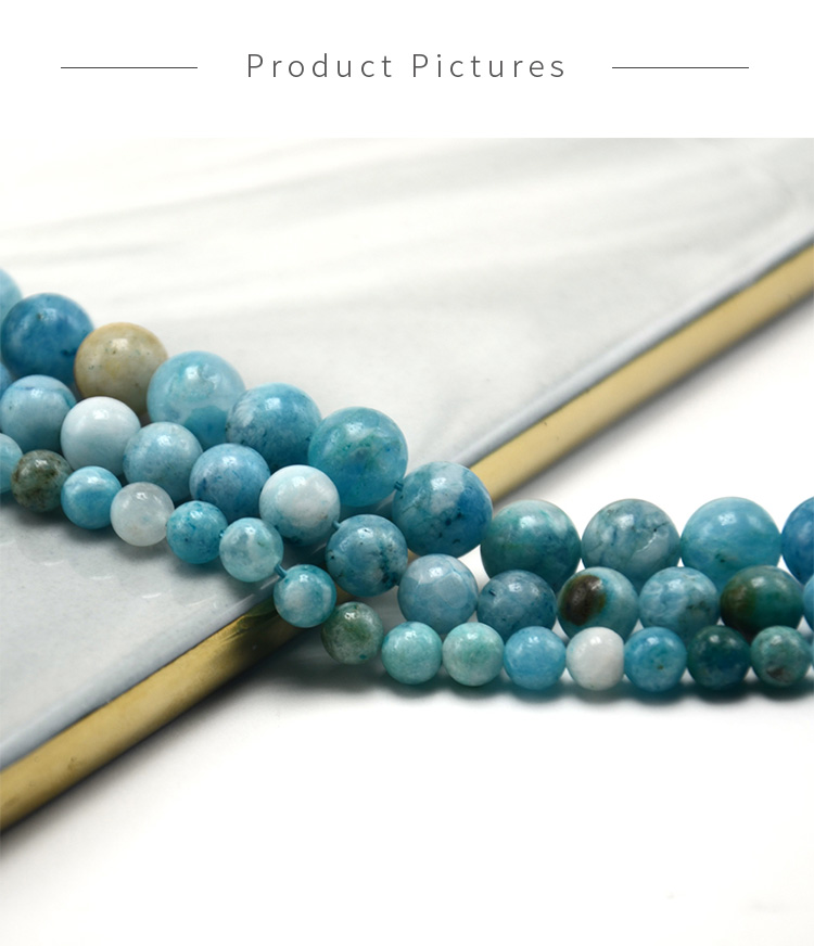 Hemimorphite Round Beads