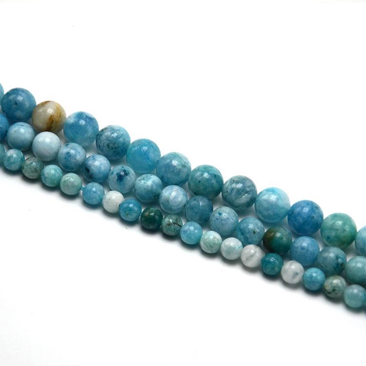 Hemimorphite Round Beads