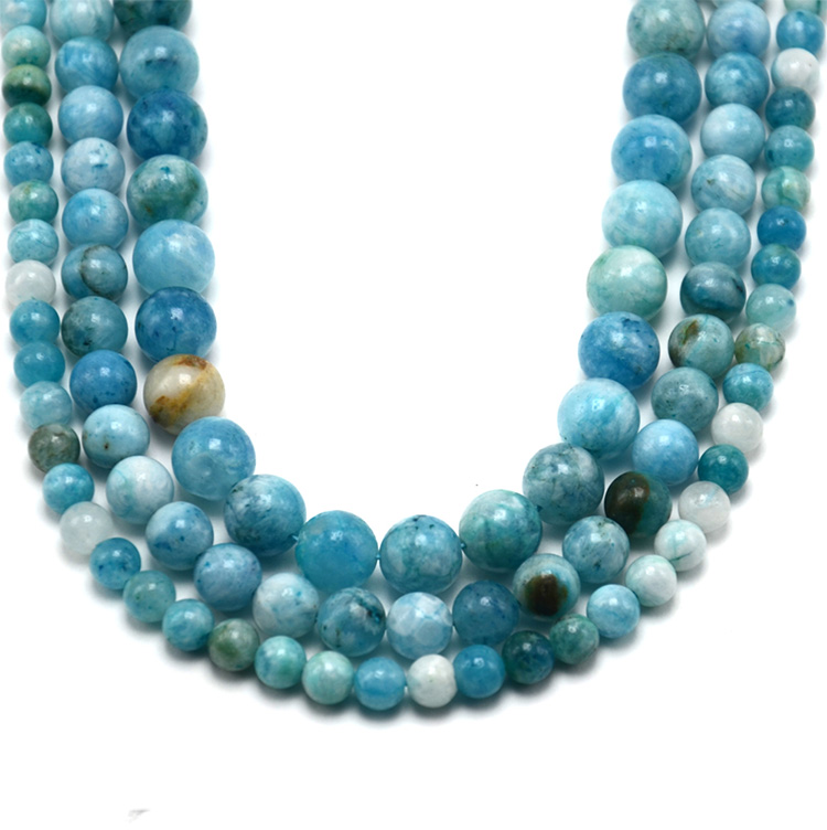 Hemimorphite Round Beads