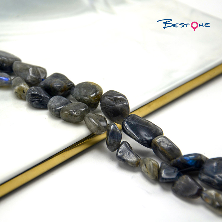 Labradorite Tooth Beads