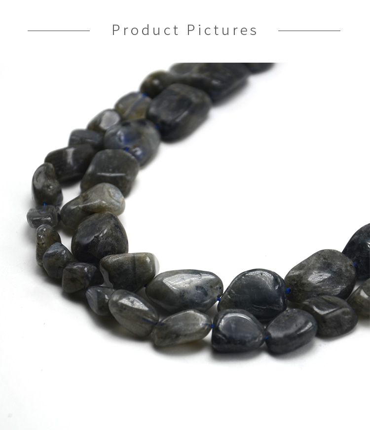 Labradorite Tooth Beads