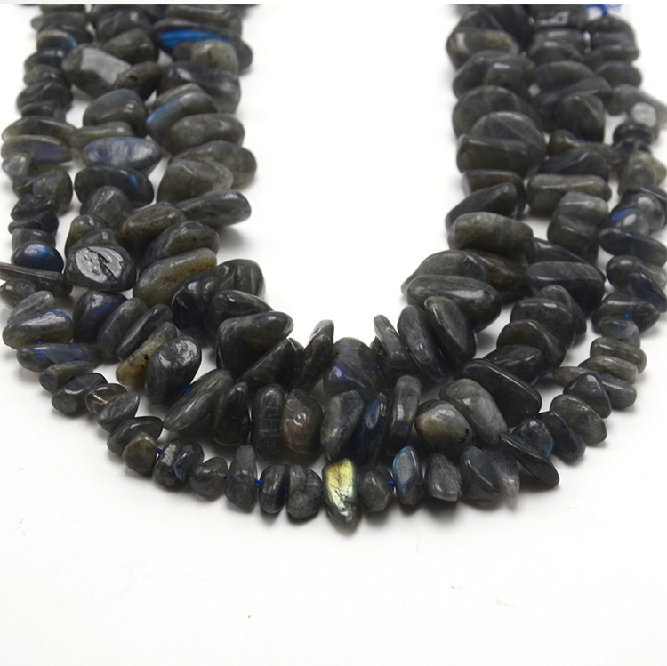 Labradorite Tooth Beads Beads