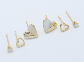  Stud Earrings Set