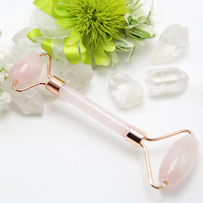 Rose Quartz Facial Roller 