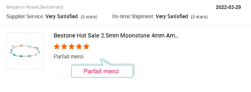 Name: Benjamin Rossel| Country: Switzerland | Product: MoonStone Healing Bracelet
