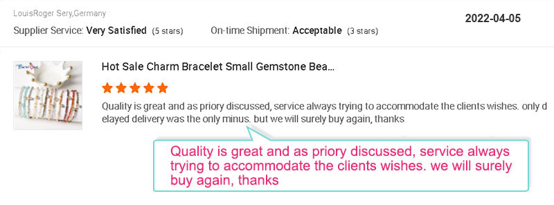 Name: LouisRoger Sery | Country: Germany | Product: Charm Gemstone Bracelet