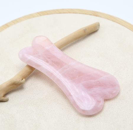  Natural Rose Quartz Gua Sha 