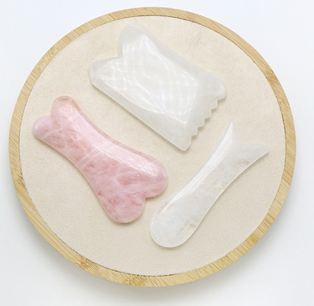 Natural Rose Quartz Gua Sha