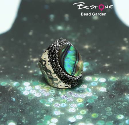 Abalone Shell Ring