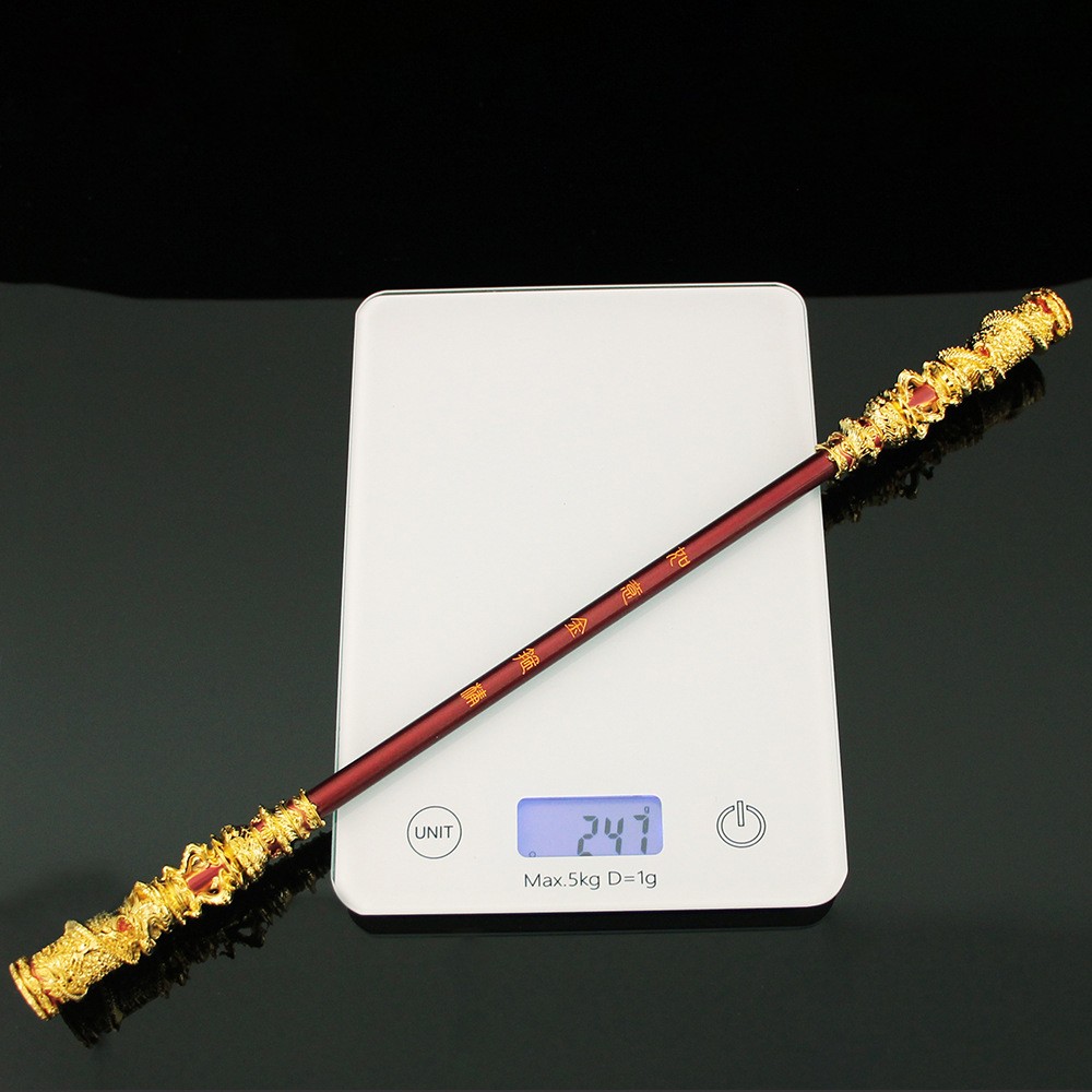 Black Myth Wukong Ruyi Jingu Bang 35cm gold plated