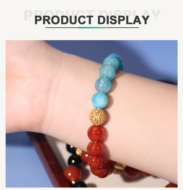 Nezha Spirit Bead Bracelet – Mythical Protection
