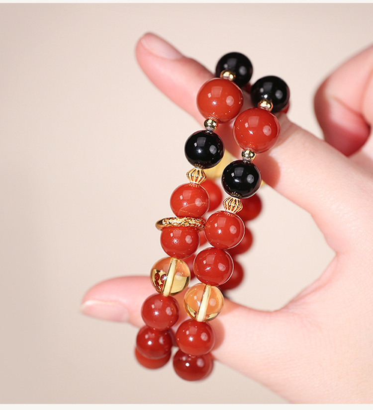 Nezha Spirit Bead Bracelet – Mythical Protection