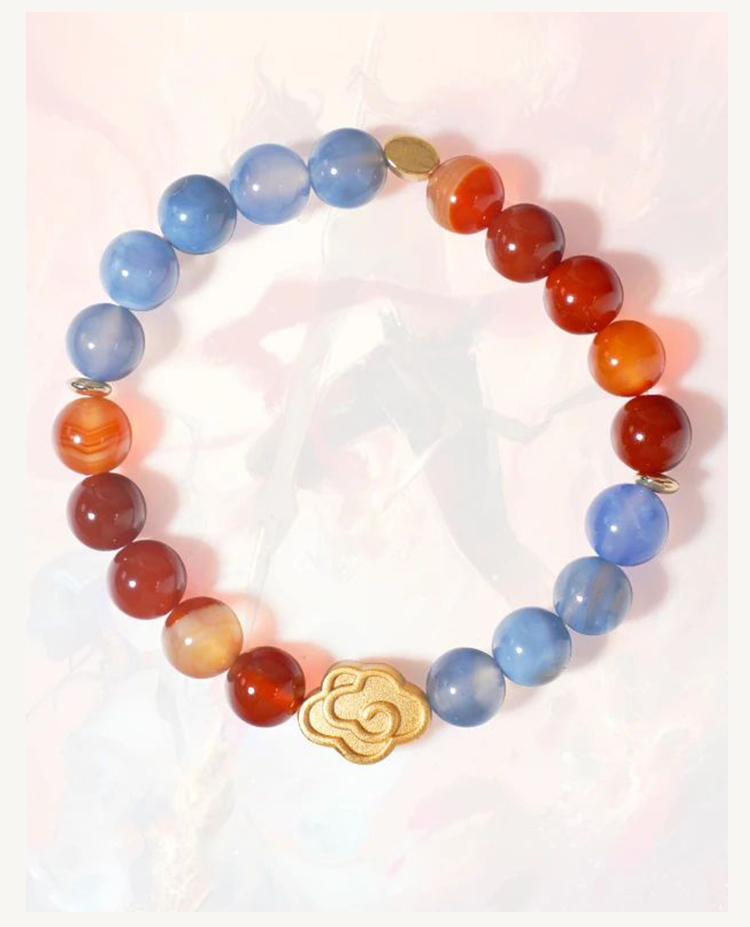 Nezha Spirit Bead Bracelet – Mythical Protection