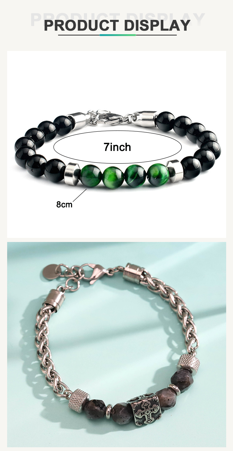 Steel Spirit Skull Bracelet – 7