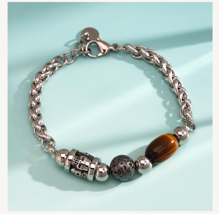 Steel Spirit Skull Bracelet – 7