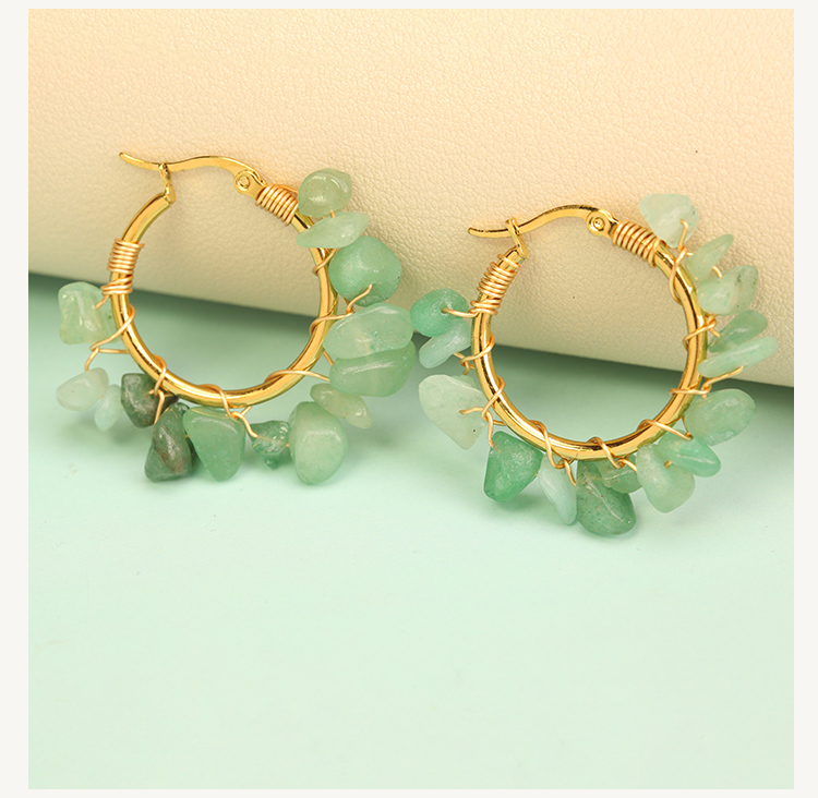 Mini Gemstone Energy Stud Earrings – 3.5mm