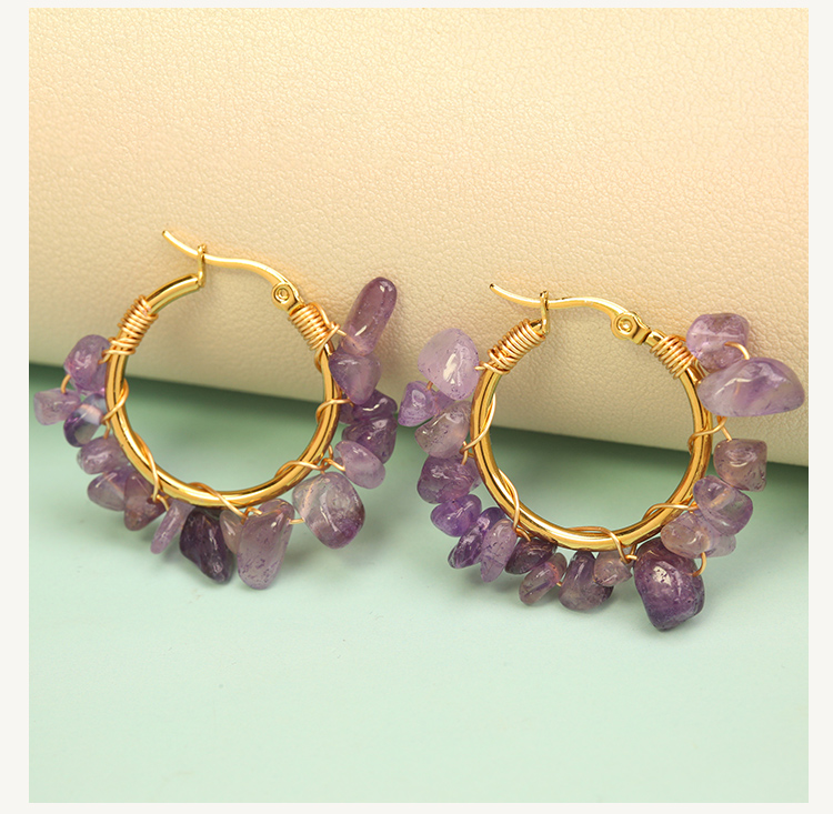 Mini Gemstone Energy Stud Earrings – 3.5mm