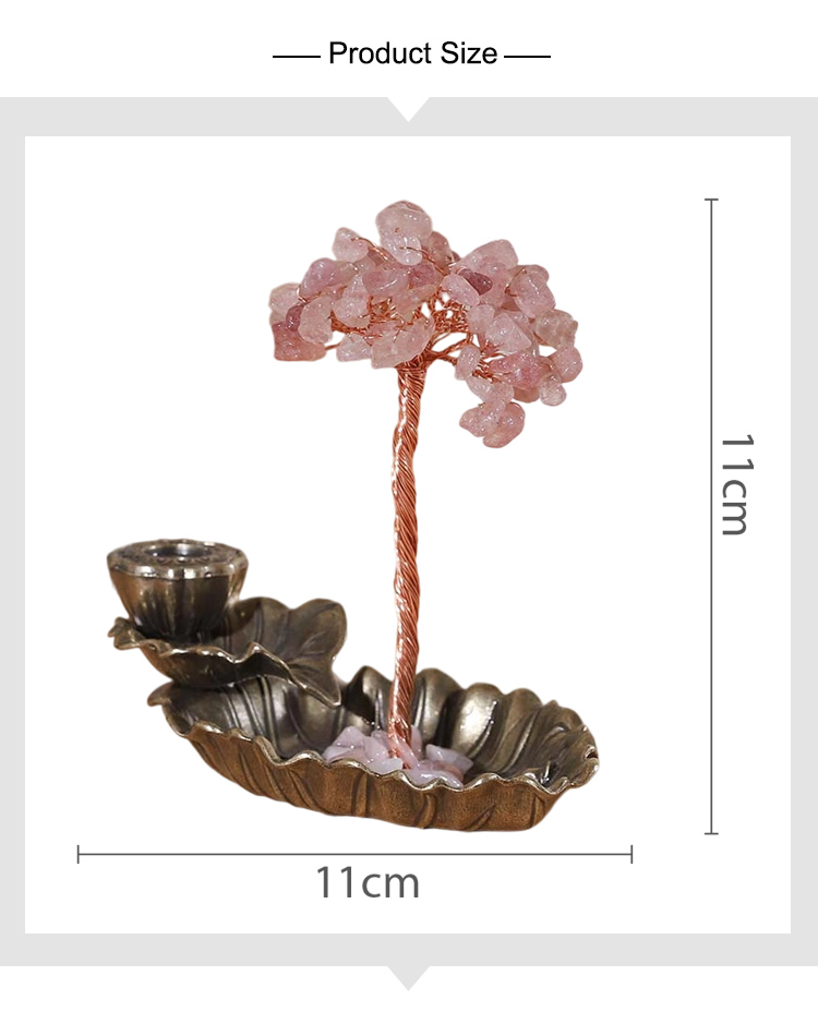 Backflow Incense Gem Tree