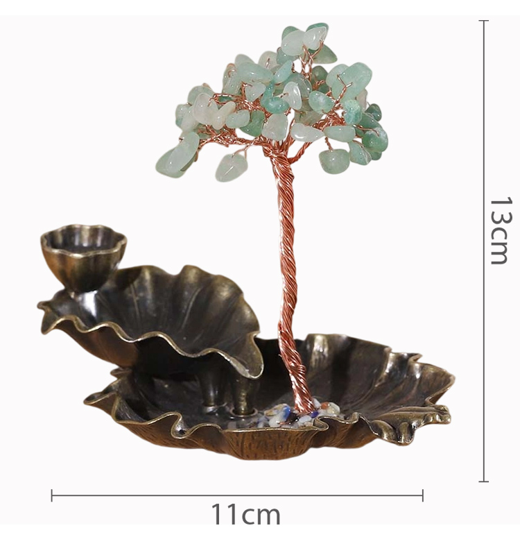 Backflow Incense Gem Tree
