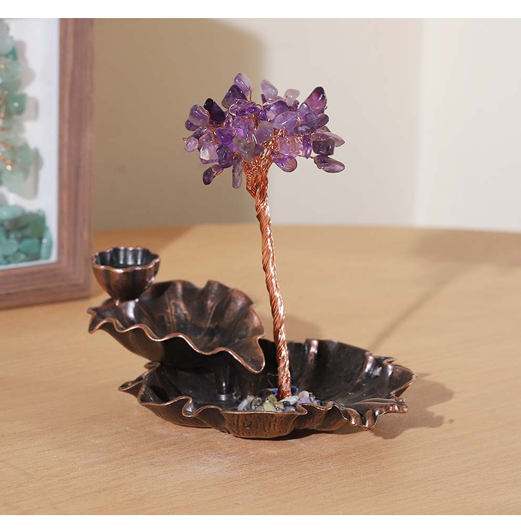 Backflow Incense Gem Tree
