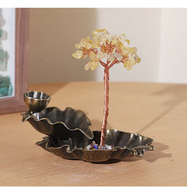 Backflow Incense Gem Tree