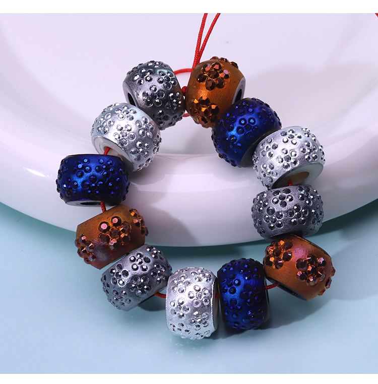 Resin Imitation Mineral Irregular‑Shape Beads, 10×15 mm