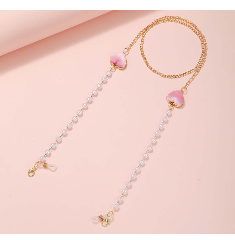 Vintage-Style Eyeglass Chain with Minimalist Heart Design – 85cm – Multiple Colors Available Vintage-Style Eyeglass Chain with Minimalist Heart Design – 85cm – Multiple Colors Available
