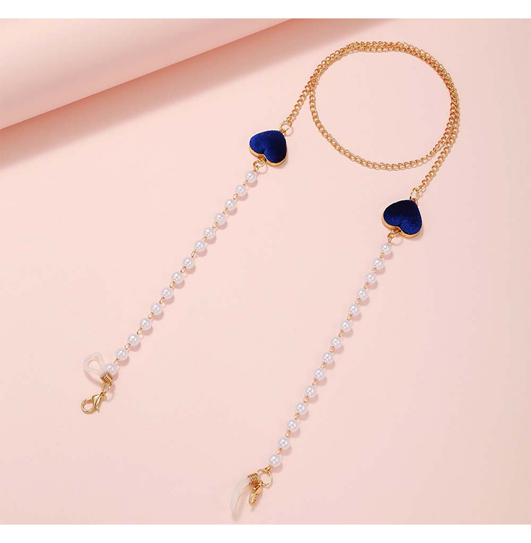 Vintage-Style Eyeglass Chain with Minimalist Heart Design – 85cm – Multiple Colors Available Vintage-Style Eyeglass Chain with Minimalist Heart Design – 85cm – Multiple Colors Available