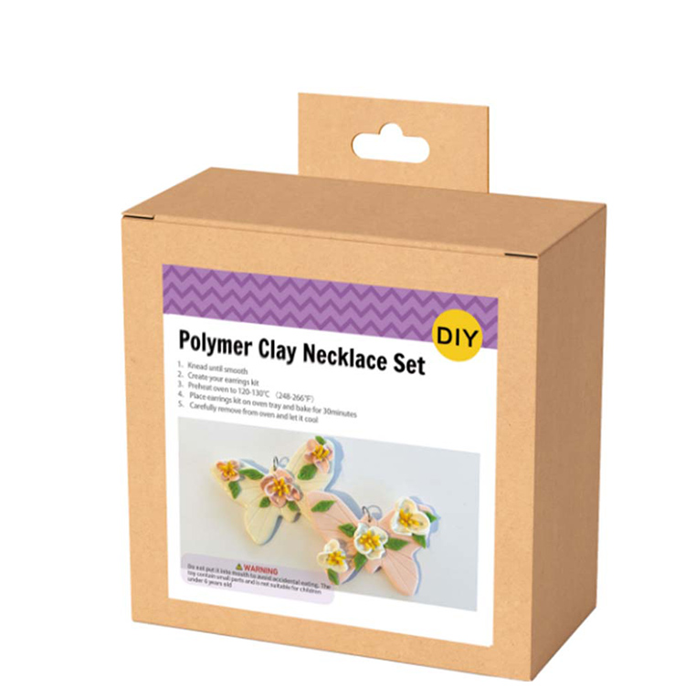 Polymer Clay DIY Craft Kit – Hanging Box Series – Assorted Jewelry
