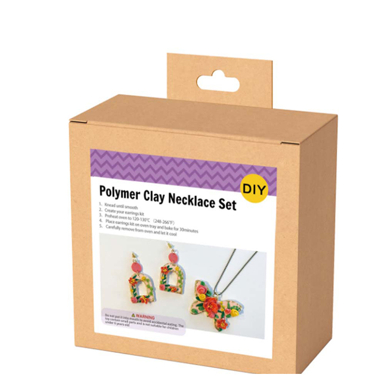 Polymer Clay DIY Craft Kit – Hanging Box Series – Assorted Jewelry