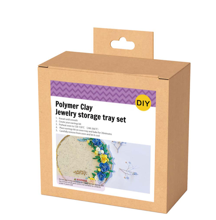 Polymer Clay DIY Craft Kit – Hanging Box Series – Assorted Jewelry