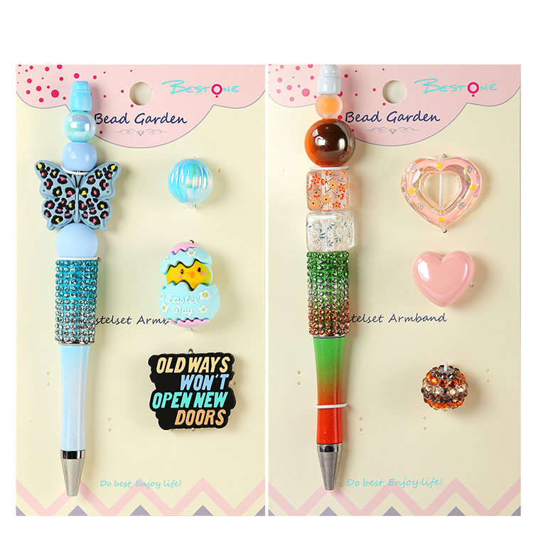 DIY Beaded Pen Kit – Mushroom