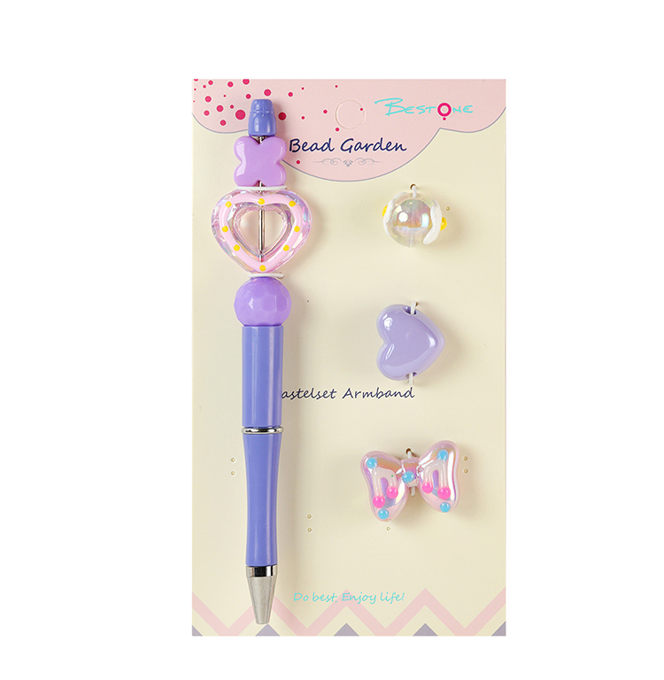 DIY Beaded Pen Kit – Chick, Mushroom