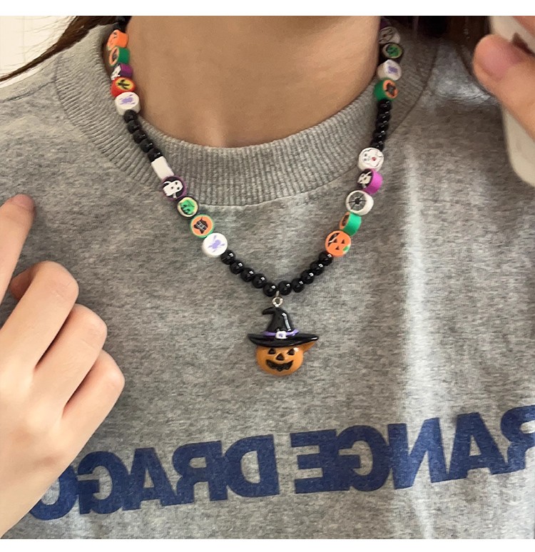 Halloween Beaded Necklaces