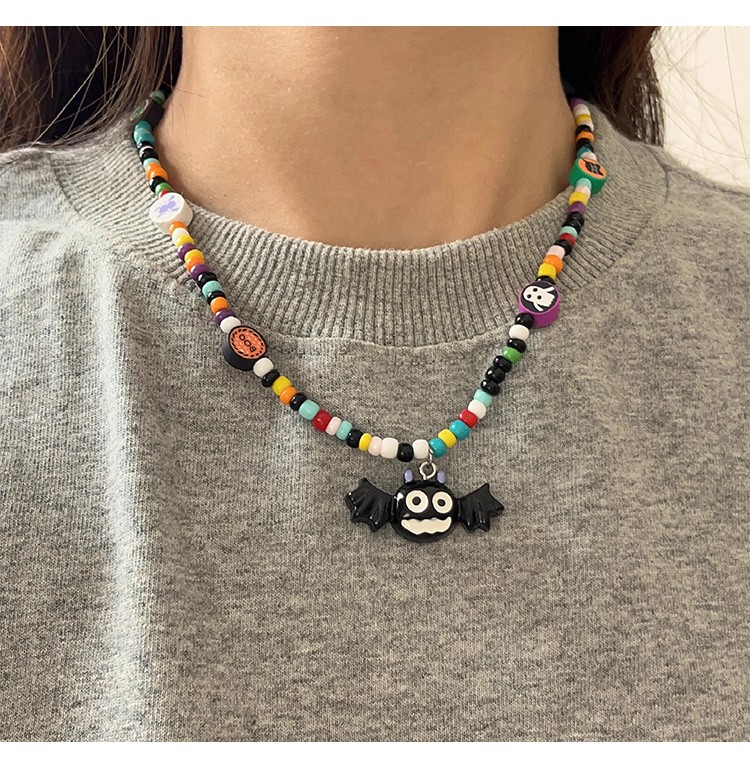 Halloween Beaded Necklaces