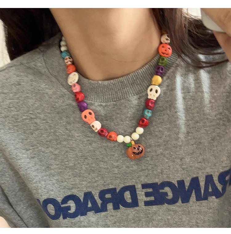 Halloween Beaded Necklaces