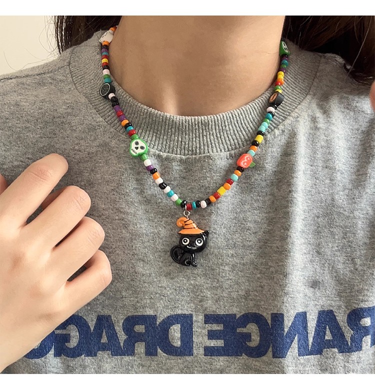 Halloween Beaded Necklaces