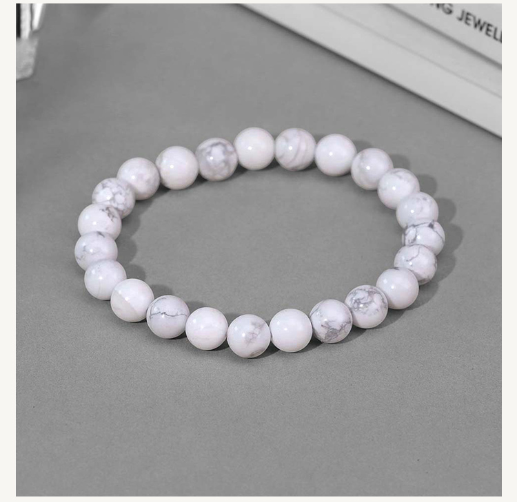 Natural Stone Beaded Bracelets 8mm – Lava, Tiger Eye, Lapis, Howlite, Jasper with Optional Mixed Bead Design – 18cm Stretch Unisex Jewelry Wholesale