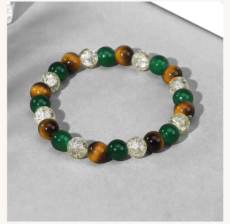 Multi-Stone Beaded Bracelets 8mm – Jade, Garnet, Rose Quartz, Apatite, Citrine, Tiger Eye, Aventurine, Moonstone – Mixed Gemstone Healing Jewelry 18cm Stretch Wholesale