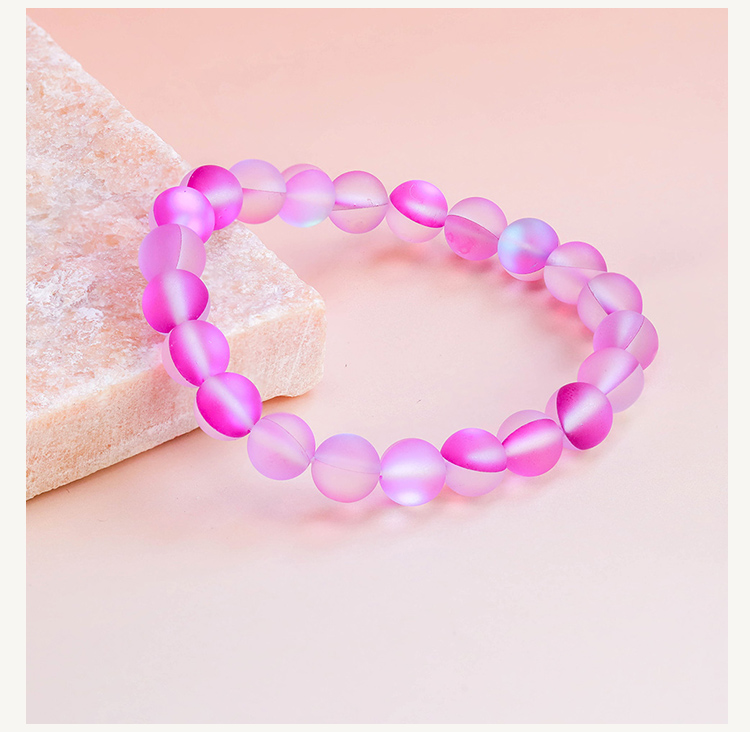 8mm Frosted Glass Beaded Bracelet – Shiny Round Beads in Multiple Colors – Fashion Jewelry Gift for Women 8mm Frosted Glass Beaded Bracelet – Shiny Round Beads in Multiple Colors – Fashion Jewelry Gift for Women