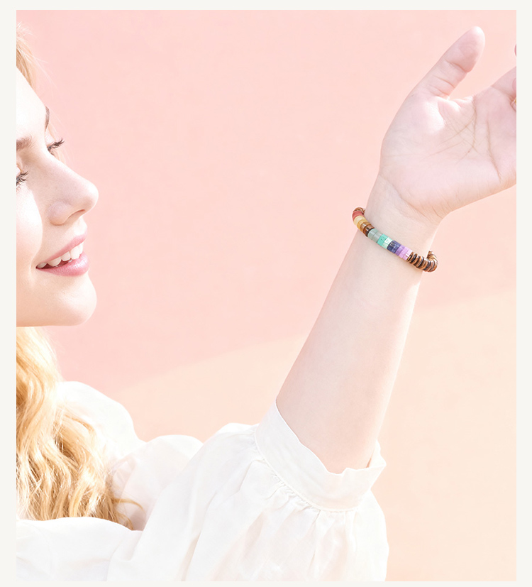 Natural Stone Adjustable Bracelet – Cylinder