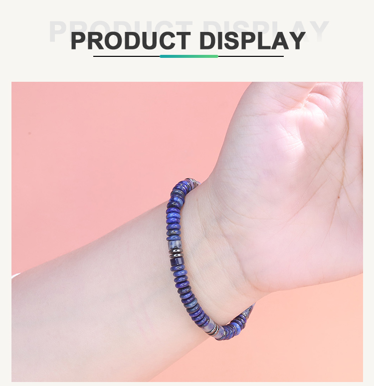 Natural Stone Adjustable Bracelet – Cylinder