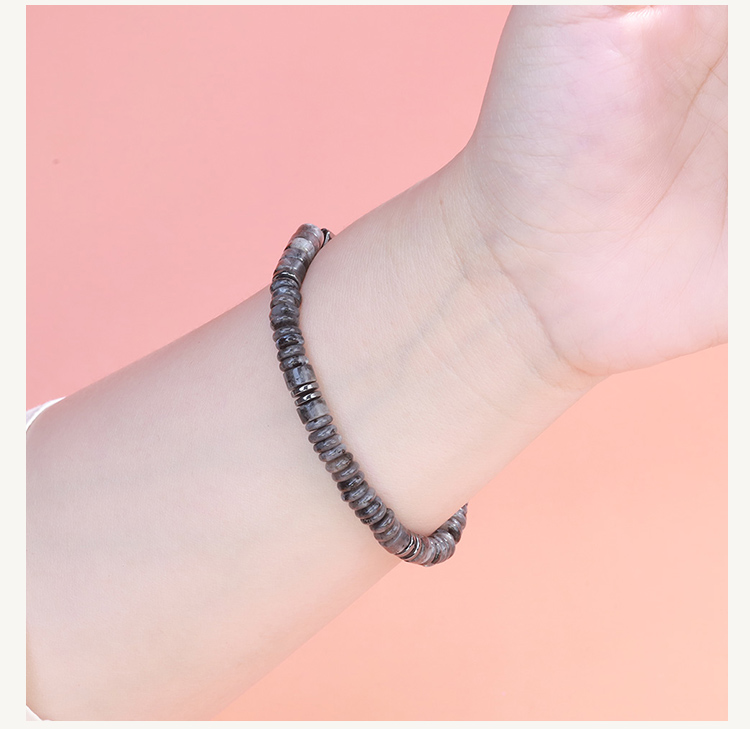 Natural Stone Adjustable Bracelet – Cylinder